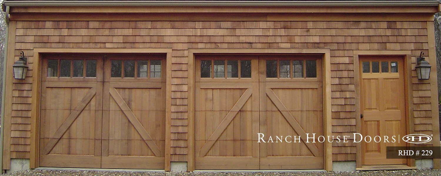 Ranch House Doors Cape Cod style 229