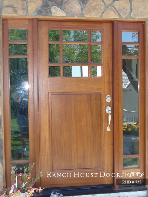 Ranch House Doors Entry Doors style 738