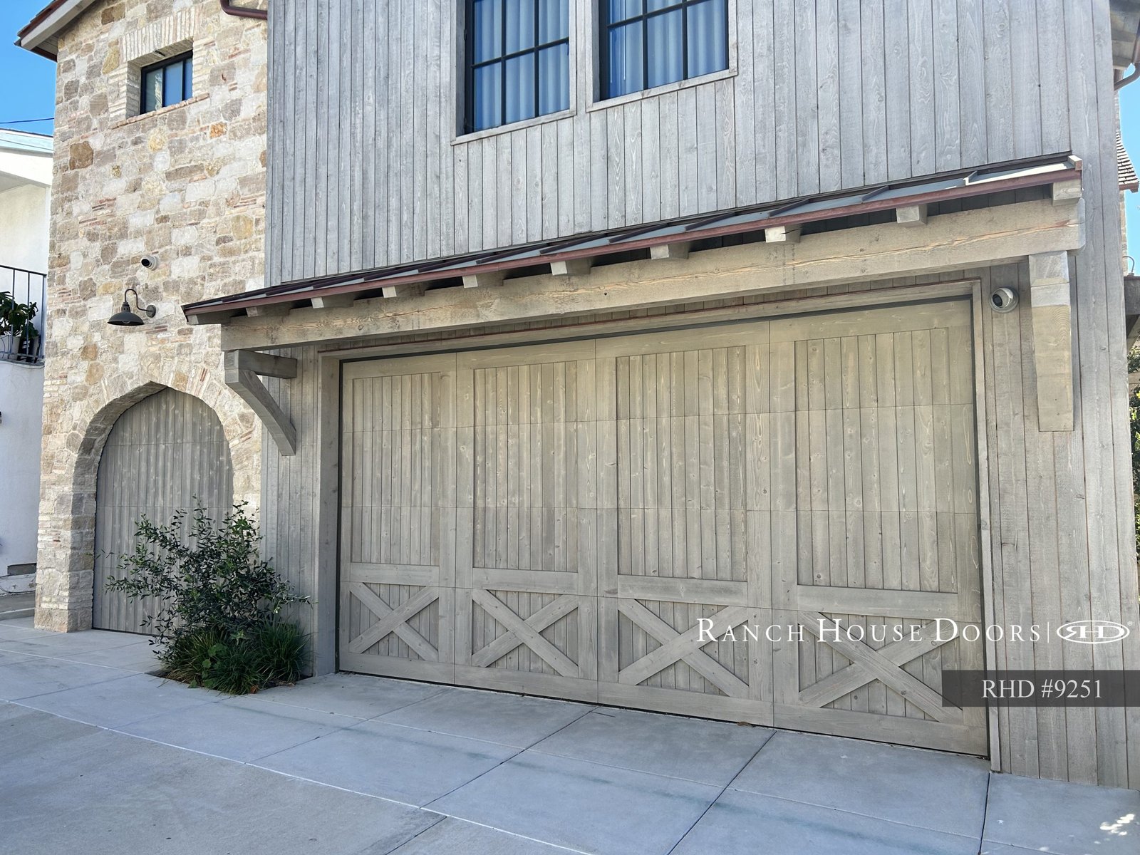 Ranch House Doors Farmhouse style 9251