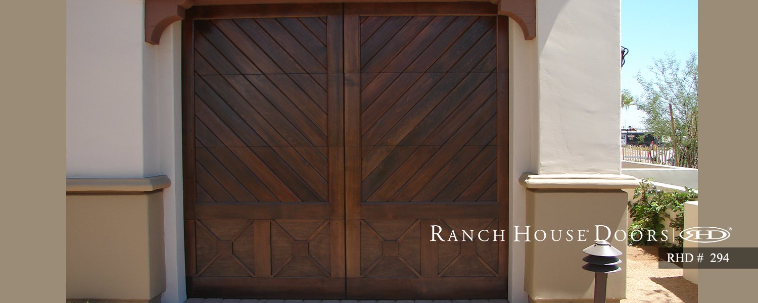 Ranch House Doors Modern Spanish style 294